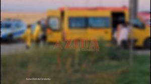 Impact cumplit între un autocar cu 42 de copii ucraineni şi un TIR, în Constanţa. Planul roşu de intervenţie, activat: 13 minori, răniţi