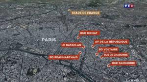 Filmul TERORII din Paris! Unde au avut loc ATACURILE
