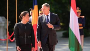 Klaus Iohannis, primit de preşedinta Ungariei. Ce speră să obţină de la Budapesta