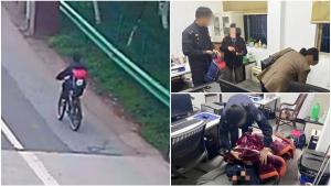 Furios după o ceartă cu mama lui, un băiețel de 11 ani a mers cu bicicleta 130 km, timp de 24 de ore, în China. Voia să ajungă mai repede la casa bunicii