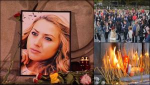 Zi de doliu în Bulgaria. Jurnalista ucisă Victoria Marinova, condusă pe ultimul drum (Video)