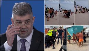 Premierul Ciolacu cere "toleranță zero față de bombardierii" de pe litoral. "Confundă plajele cu maidanul în România"