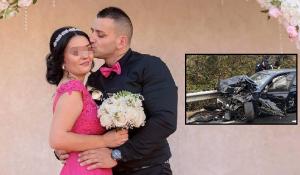 Durerea nesfârşită a Ionelei, soţia însărcinată a tânărului mort în accidentul de la Orşova: "Dragul meu, dă-mi putere pentru fetiţa noastră!"