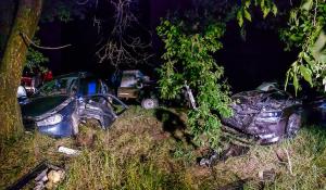 Un şofer român a provocat un cumplit accident în Ungaria. Patru oameni au ajuns de urgenţă la spital (Foto)