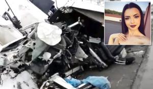 Primele imagini de la accidentul din Cluj în care şi-a găsit sfârşitul Gabi, studenta din Suceava