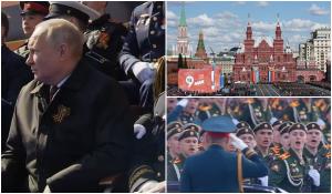 VIDEO Momentele cheie de la parada de Ziua Victoriei din Moscova. Evenimentul a fost mult scurtat din cauza temerilor de securitate