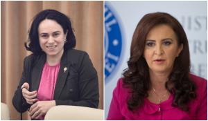 Simona Bucura-Oprescu, votată pentru şefia Ministerului Muncii și Natalia Intotero, la Familie