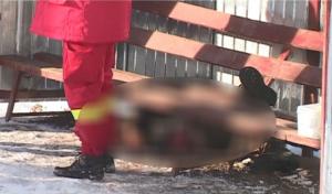 Tânărul ucis în staţia de autobuz de la Ştiobolani avea doi copilaşi, un băieţel şi o fetiţă. Primele imagini de la locul crimei (Imagini dramatice)