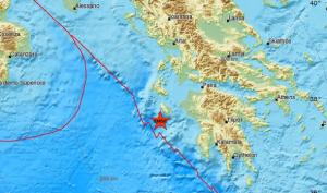 Cutremur puternic în Grecia. Seismul de 6.8 pe Richter, resimţit în Italia şi Albania. Sute de turişti din Insula Zante, evacuaţi (Video)