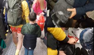 Sute de oameni au călătorit cu metroul fără să poarte pantaloni, în Londra. Motivul hilar din spatele gestului