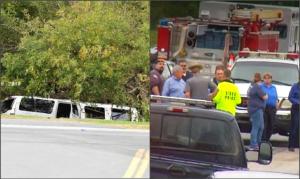 Carnagiu pe autostradă! 20 de morți într-un accident provocat de o limuzină. 18 oameni mergeau cu limuzina la o zi de naștere (Video)