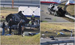 Șapte morți într-un Mercedes Vito, după ce șoferul a vrut să scape de poliție. Groază pe autostrada A94 din Germania