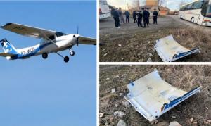O secundă a făcut diferenţa între tragedie şi noroc, după ce o bucată dintr-un avion a căzut lângă un loc de joacă pentru copii, în Mureş: cine e pilotul