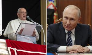 Gafa lui Papa Francisc. L-a lăudat în faţa ruşilor pe ţarul Petru cel Mare, idolul lui Putin: "Sunteţi moştenitorii Marii Mame Rusia". Reacţia Ucrainei