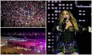 Madonna, concert uriaş cu 1,6 milioane de spectatori, pe plaja Copacabana. La 65 de ani, diva a pus în scenă un show incendiar în Rio de Janeiro