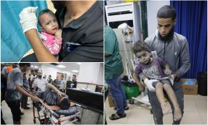 Israelienii au făcut prăpăd în tabăra de refugiaţi Maghazi din Fâşia Gaza. Peste 30 de morţi şi zeci de răniţi, majoritatea femei şi copii