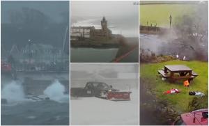 "Pentru următoarele 24 de ore, luaţi măsuri extreme de precauţie". Furtuna Isha face prăpăd în Europa; nordul Scoţiei, sub alertă roşie de vânt puternic