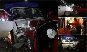 Accident teribil în Botoşani. Venit tocmai din Singapore, un sucevean a adormit la volan şi a provocat o nenorocire. Doi copii au ajuns la spital (Video)