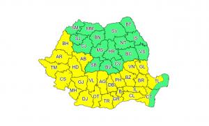 Un nou val de căldură în România. Peste jumătate de țară intră sub avertizare meteo: maxime de 37 de grade