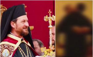 Noi IMAGINI SCANDALOASE cu Episcopul de Huşi! Corneliu Bârlădeanul ar fi fost filmat "în timp ce-şi bate joc de mitra episcopalã" (VIDEO)