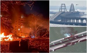 Război Rusia - Ucraina, ziua 228. Putin a catalogat explozia de la Podul Crimeii drept "un atac terorist" și a aruncat vina pe Kiev