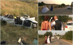 TRAGEDIE în Dâmboviţa, în această dimineaţă! O fată de 18 ani şi doi băieţi AU MURIT într-un CUMPLIT ACCIDENT. Tinerii se întorceau de la o nuntă (VIDEO)