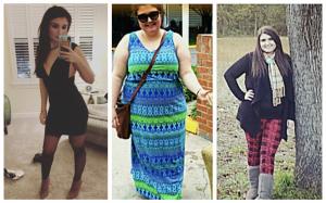 O tânără obeză, care mânca fast food la fiecare masă, a ajuns model după ce a slăbit jumătate din greutatea ei