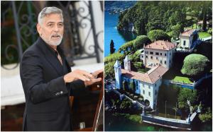 George Clooney se desparte de celebra vilă de pe Lacul Como. Suma uriaşă pentru care a scos-o la vânzare