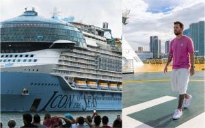 Icon of the Seas, cea mai mare navă de croazieră nouă din lume a plecat din portul Miami. Messi a făcut botezul vasului