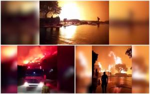 Grecia, pârjolită de incendii puternice de vegetaţie. Sfaturi pentru turiştii români aflaţi în vacanţă, în statul elen