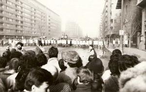 21 decembrie `89. Manifestația se transformă în haos