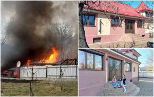 Un pompier din Vrancea a decis să adăpostească o familie rămasă fără casă, după ce misiunea de intervenţie s-a încheiat