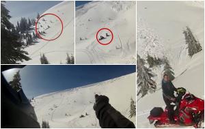 Turiştii polonezi din Maramureş au filmat moartea prietenului lor, luat de avalanșă. Ei ar fi declanşat urgia: "I s-a rupt gâtul"