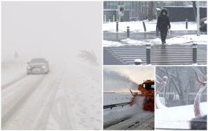 Vine ciclonul polar care aduce cel mai greu episod de iarnă din acest sezon. Se va atinge limita de îngheț, inclusiv în Bucureşti