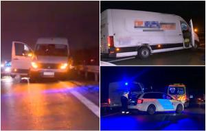 Un şofer român a murit la volan, în timp ce conducea pe autostrada M0, în Ungaria. Tânărul transporta teste Covid