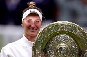 Wimbledon 2023. Cehoaica Marketa Vondrousova, reacţie savuroasă după victoria istorică de la Londra: "Am făcut un pariu cu antrenorul meu"