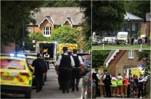 Un SUV s-a izbit puternic în clădirea unei şcoli din Wimbledon. Şapte copii şi doi adulţi au fost răniţi