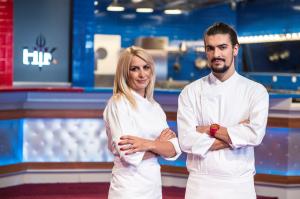Mimi Nicolae şi Alex Petricean sunt sous chefi în bucătăria Hell's Kitchen - Iadul Bucătarilor