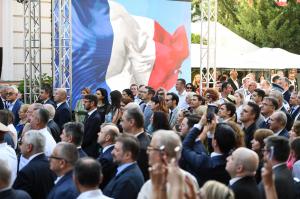 Ziua Naţională a Franţei, sărbătorită în Capitală. Ambasadoarea Laurence Auer, despre aderarea României la Schengen: "Puteţi conta pe sprijinul ţării mele"