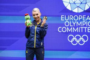 Bernadette Szocs, după aurul de la Jocurile Europene: "Le-am cerut fetelor să câştige un meci, că aduc eu două"