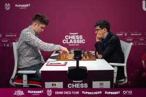(P) A doua rundă a Superbet Chess Classic România 2024 s-a încheiat cu o singură victorie și patru remize