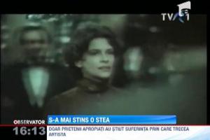 BREAKING NEWS: A murit actrita Irina Petrescu!