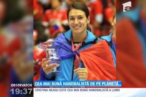Cristina Neagu, desemnată cea mai bună handbalistă din lume în 2015