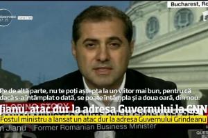 DEZVĂLUIRI BOMBĂ la CNN despre criza din România. Ex-ministrul Florin Jianu, dezvăluiri uluitoare despre ședința de guvern care a provocat protestele