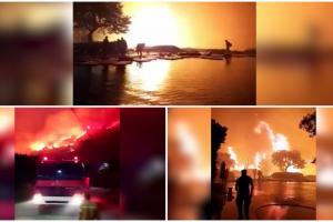 Grecia, pârjolită de incendii puternice de vegetaţie. Sfaturi pentru turiştii români aflaţi în vacanţă, în statul elen