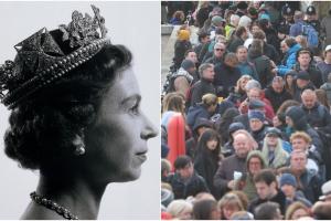 Autorităţile nu îi mai lasă pe oameni să se așeze la coadă pentru a-i aduce un omagiu Reginei Elisabeta a II-a. Timpul de așteptare a depăşit 10 ore