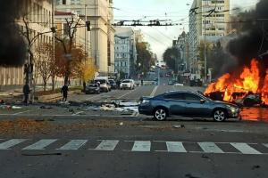 O rachetă lansată de ruși în Kiev a căzut la doar 850 de metri de Ambasada României. Reacția MAE