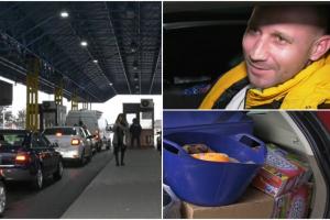 Românii se întorc acasă de sărbători, cu maşinile încărcate cu daruri de la Moş Crăciun: "În afară e mai bogat"