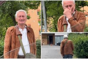 "Uite-l, mă, cum plânge. Îmi e milă de el". După 34 de ani, un bărbat din Braşov a izbucnit în lacrimi după ce s-a despărţit de Dacia sa