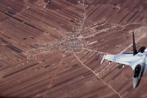 Momentul în care mai multe Su-35 ruseşti hărţuiesc 3 drone MQ-9 americane pe cerul Siriei. Piloţii ruşi au folosit aceeaşi strategie ca în Marea Neagră